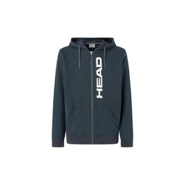 Чоловіча толстовка на блискавці Head Club Original Hoodie Fz, темно-синя, розмір XL