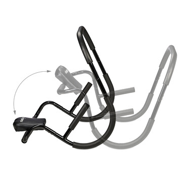 Relaxdays Ab Roller, Black