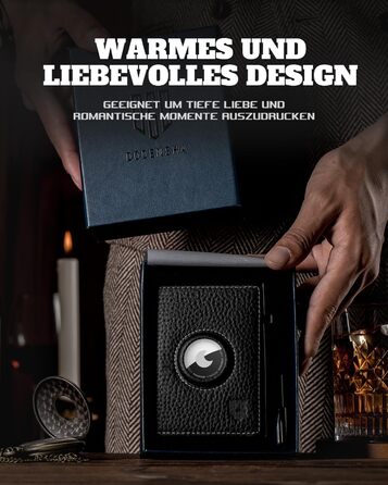 Портмоне DODENSHA® MagSnap для чоловіків з RFID захистом та відділенням для AirTag® I Кредитниця для 10+ карток I Портмоне з монетницею I (Чорний)