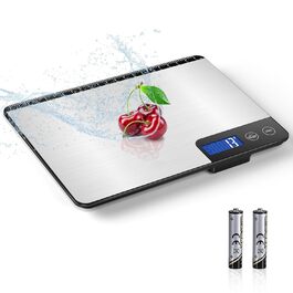 Кухонні ваги Dr. Oetker 10 кг, цифрові з LCD-дисплеєм, мультифункціональні для приготування та випікання, точність до 1г, функція тарування, 6 одиниць вимірювання, модель K30H