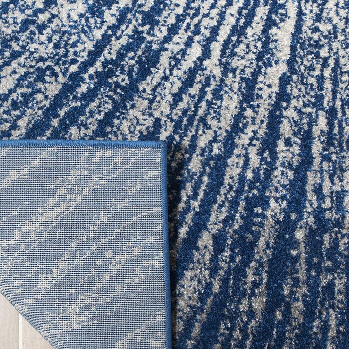 Килим Safavieh Evoke для вітальні, їдальні, спальні - короткий ворс, 122 x 183 см (Темно-синій/Бежевий)