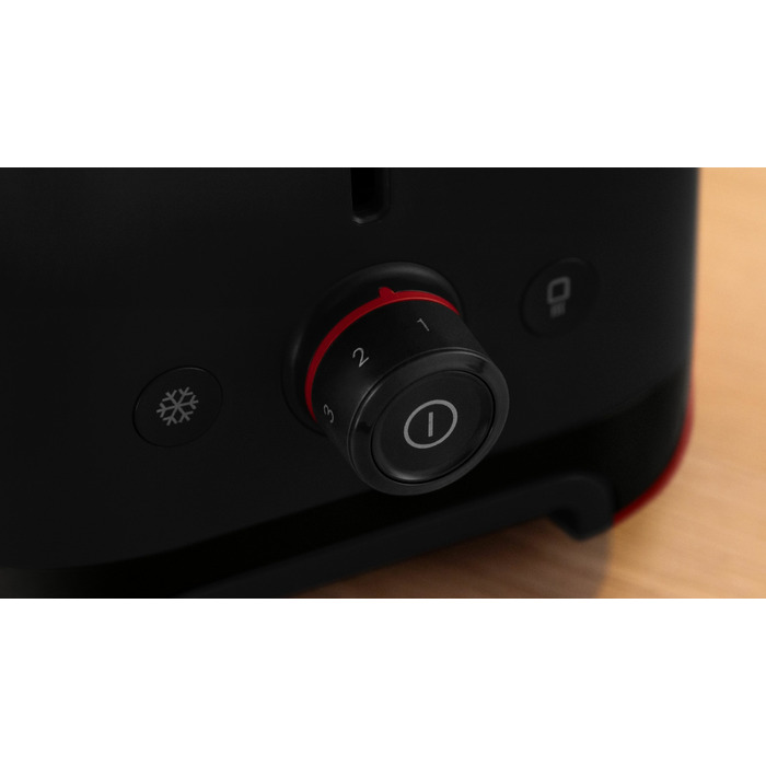 Тостер Bosch TAT3M123, чорний, 950 Вт