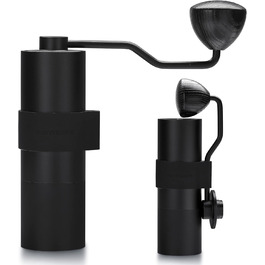 Ручна кавомолка Normcore V2 з нержавіючої сталі, 38 мм – для Aeropress, Espresso, French Press