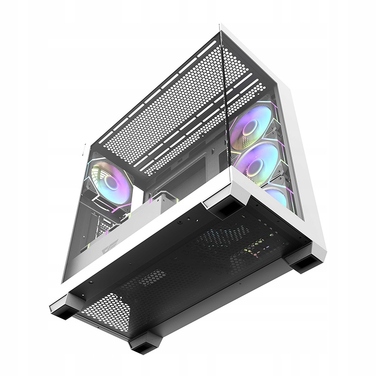 Корпус для комп'ютера Darkflash DS900 (білий) + 7 ARGB вентиляторів