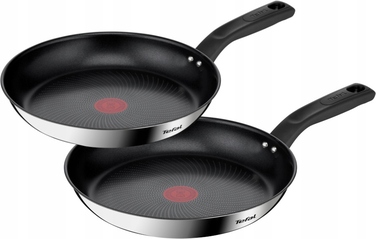 Набір сковорідок Tefal із нержавіючої сталі, 3 предмети (20/24/28 см)