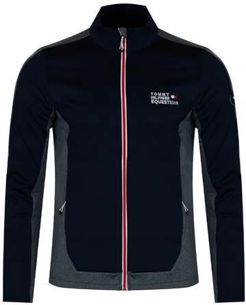 Чоловіча куртка-софтшелл Tommy Hilfiger — темно-синя, модель TH08MJAC481-004