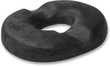 Vitabo Coccyx Cushion | Seat Ring in O-Shape | Seat Donut with Soft Cover