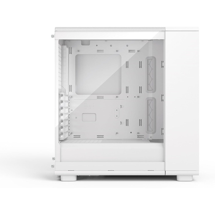 Комп'ютерний корпус Fractal Design Epoch Weiß з прозорою бічною панеллю з загартованого скла, Mesh-панель, 3 вентилятори Momentum 12, підтримка ATX/mATX/ITX