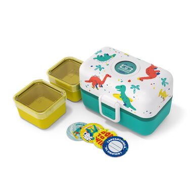 Monbento Brotdose Kinder Tresor: Ланчбокс для дітей з 3 відділеннями - Monbento, BPA-free, витримує протікання, персоналізований, для школи/пікніка