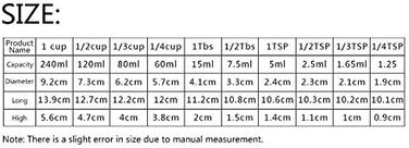 Measuring cups, cookie scoops, scale, handle, kitchen, cooking utensils, accurate measurement, 10 pieces