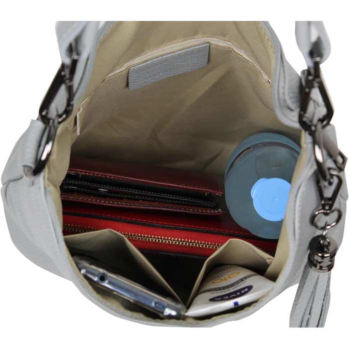 Сумка жіноча AmbraModa GLX09 шкіряна чорна через плече