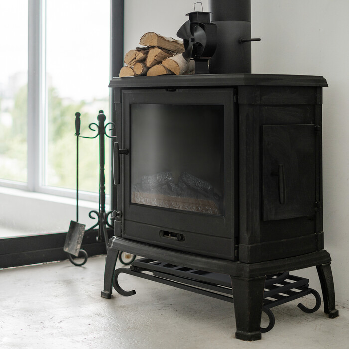 Relaxdays Folding Firewood Basket made of Metal
