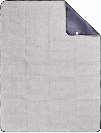 Плед для пікніка BUTLERS Wanderlust 150x200 см, водонепроникний, з ручкою, для кемпінгу, пляжу, парку, саду. Колір: тауп.