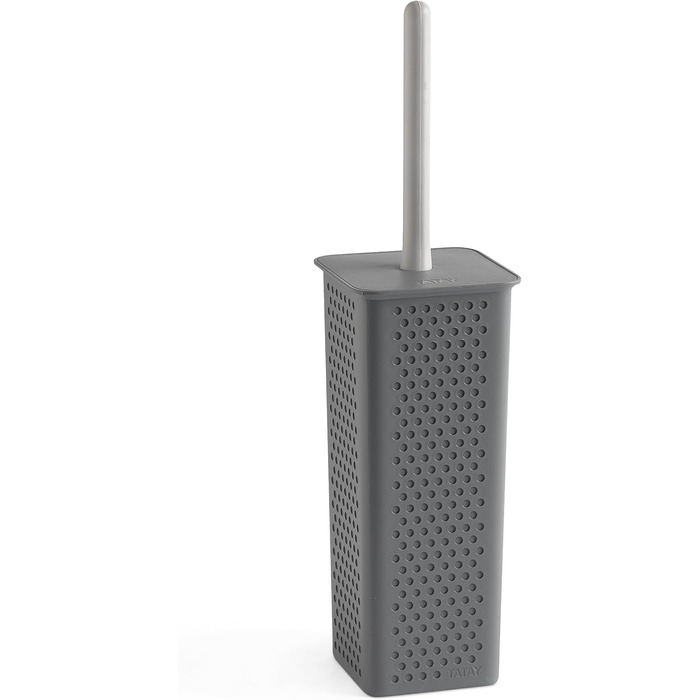 TATAY Klobürste: Елегантна щітка для унітазу з полірезину | Дизайн для ванної кімнати | Настільний модель | Колекція Saigon, Бежевий колір