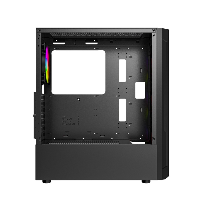Корпус Gembird CCC-FC-400X Midi Tower, чорний