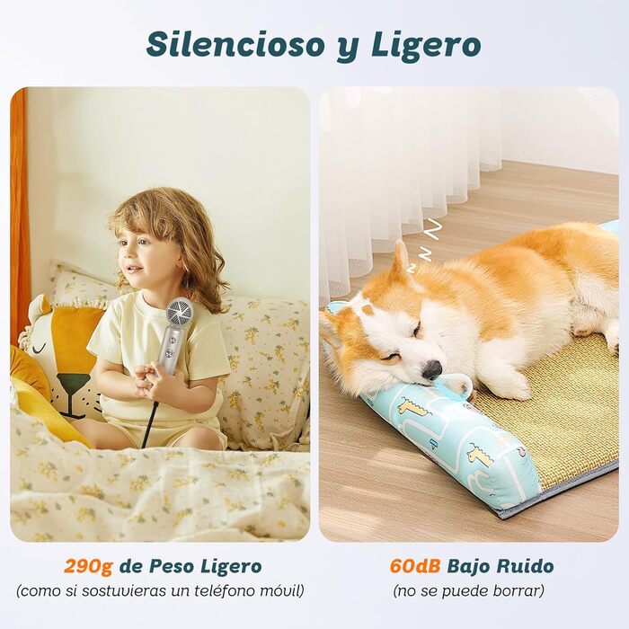 Золотистий фен Supgaliy з дифузором, іонізацією та 4 температурними режимами (1500W)