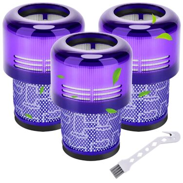 Фільтр для пилососа Dyson V11 SV17 SV14 SV22 (3 шт.) - Оригінал, HEPA, для дому