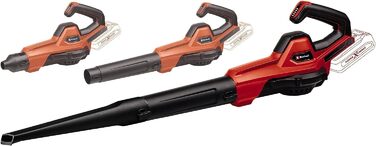 Einhell Cordless Universal Blower GE-UB 18/250 Li E-Solo Power X-Change (18 V, 250 km/h air speed, 3-piece pipe, electronic speed control with LED display, without battery)