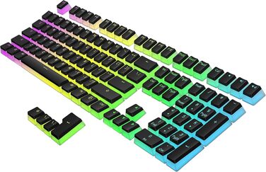 Набір клавіш для механічної клавіатури HK Gaming Pudding | 108 клавіш | PBT Doubleshot | OEM Profile | ANSI US Layout | Сумісний з Cherry MX, Gateron, Kailh, Outemu