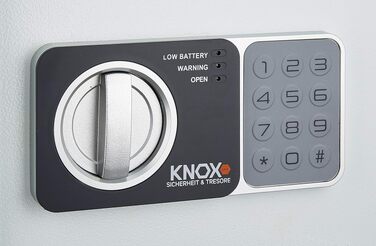 Сейф-скриня для ключів KNOXSAFE KEYLOCKER 1 на 30 ключів з брелоками, білий (28 x 30 x 10 см)