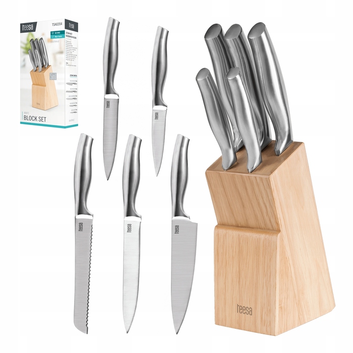 Набір ножів у підставці Teesa, 5 предметів, TSA0204