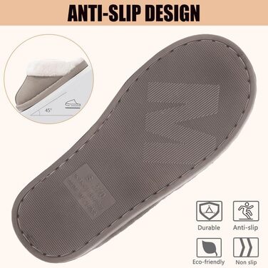 Теплі жіночі/чоловічі халапи-тапочки на зиму з штучного хутра, м'які, неслизькі, для дому та вулиці - Santorini