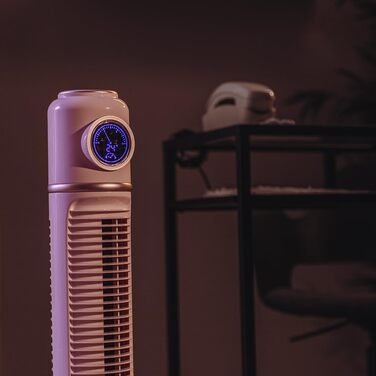 Вентилятор Cecotec EnergySilence 1090 Skyline Retro Smart Green - 81 см, 40 Вт, LED дисплей, керування та пульт, 3 швидкості, 3 режими, таймер 12 годин, осциляція 72º, зелений