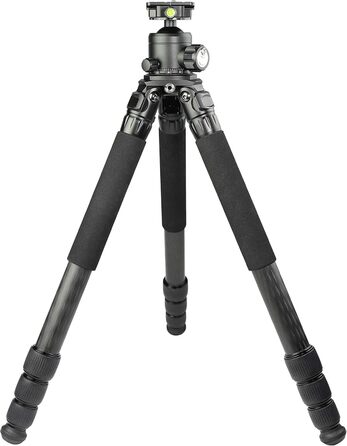 Штатив Pyramid Carbon з кульковою головкою для панорамної зйомки, без центральної колони, 147 см, 2 кг, вантажопідйомність 20 кг, діаметр труби 32 мм