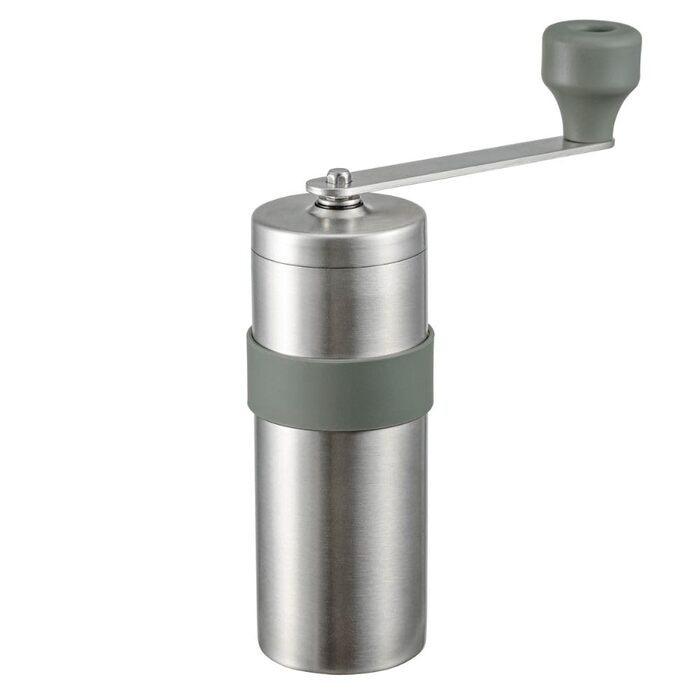 Кавомолка Hario V60 O-VMM-1-HSV з металу, 17 г, срібна, Made in Japan
