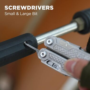 Мультитул Swiss+Tech 17-в-1 з нержавіючої сталі - мультиінструмент для кемпінгу, туризму та ремонту