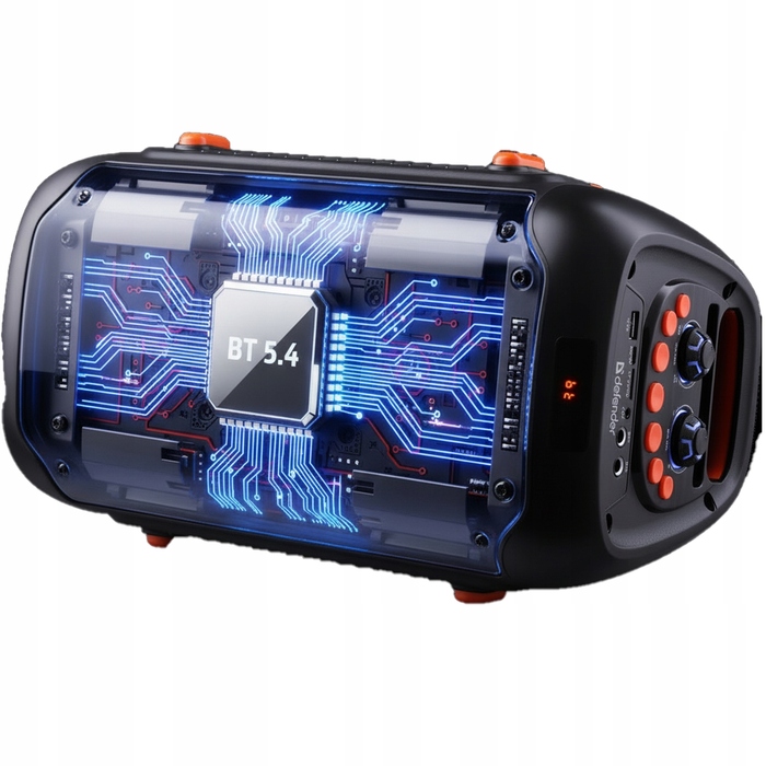 Портативна колонка Defender BOOMER 25, чорна, 25 Вт
