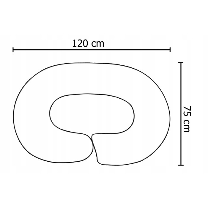 Подушка для сну Dreamland Medic, силіконізоване волокно