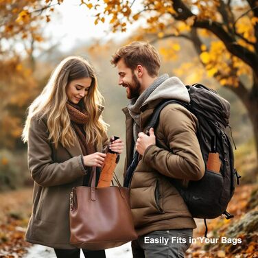 Дощовий парасолька SoulRain: вітростійкий, компактний, для автомобіля, гольф, у подорожі (коричневий)