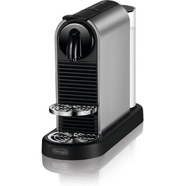 Капсульна кавомашина Nespresso De'Longhi CitiZ Platinum EN220.T, 4 розміри чашок, 19 бар, 1260 Вт, титановий колір