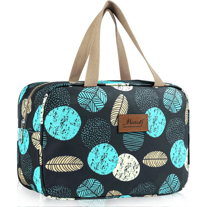 Чоловіча/Жіноча велика косметичка для подорожей, органайзер для косметики та аксесуарів, велика валізка з ручкою #9