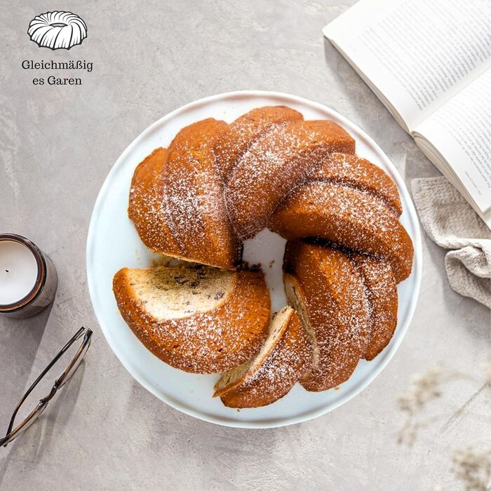 Форма для кексу Erreke, професійна якість, 2.5 л, 24 см, з антипригарним покриттям