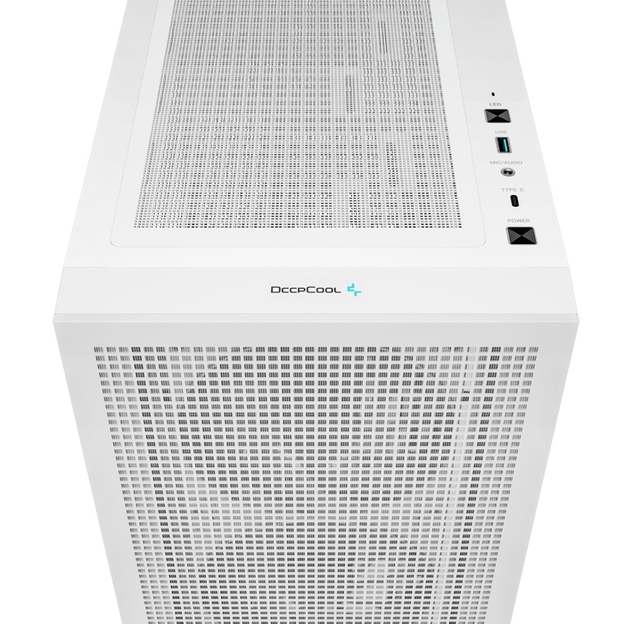 Корпус Deepcool CH560 Midi Tower, білий