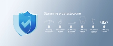 Ергономічне офісне крісло SIHOO, обертове, чорне
