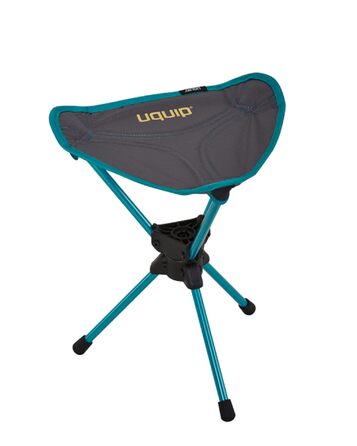 Складаний стільчик Uquip Dreibeinhocker ThreeSixty Mini: 130 кг, 360° обертання, для кемпінгу, подорожей