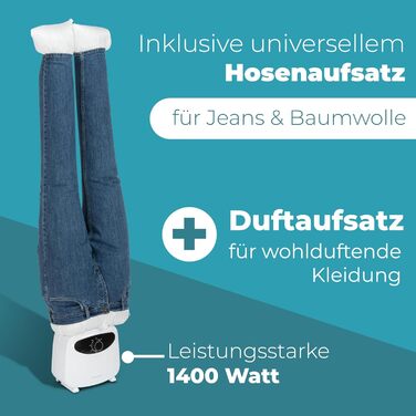 Автоматичний прасувальник сорочок ProfiCare PC-HBB 3117 | Прасувальна лялька 1400W | Швидкий та ефективний | З арома-насадкою