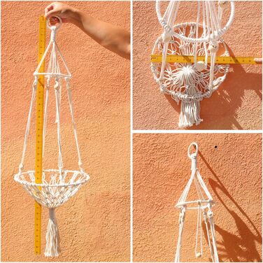 Гамак для кота Макramee ручної роботи, підвісний, для дому, внутрішнє вікно