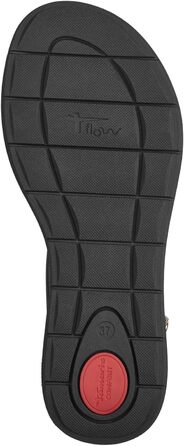 Tamaris босоніжки жіночі шкіряні чорні з закритим задником Comfort (36 EU)