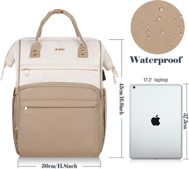 Жіночий рюкзак для школи та подорожей з відділенням для ноутбука 15.6