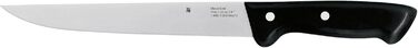 WMF Classic Line 7-Piece Knife Block Set with Knives - Stainless Steel Blades, Sharpening Steel, and Beechwood Block