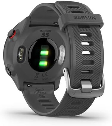 Garmin Forerunner 55 Monterra Grey - GPS-годинник для бігу та фітнесу, 010-02562-13