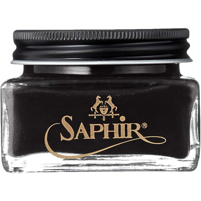 Saphir MEDAILLE D'OR Cordovan Care Cream (75 ml, Black)