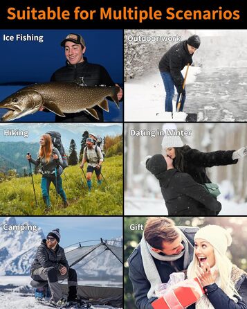 Обогреваемый жилет для мужчин и женщин с 26 зонами обогрева – жилет с поддержкой 5V/7.4V, быстрый нагрев, 4 зоны управления – идеально подходит для зимней велоспорта, кемпинга и работы – без аккумулятора, черный, XL