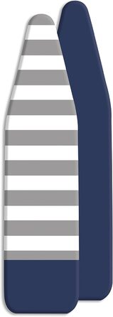 Прасувальна дошка Whitmor 6880–5544-stripes з двома боковинами, сіра/блакитна