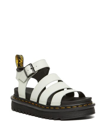 Сандалі Dr. Martens Blaire Smoked Mint (41 EU) - Жіночі шкіряні босоніжки