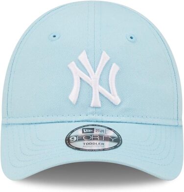 Дитяча кепка New Era New York Yankees MLB League Essential Pink 9Forty (6-24 місяці, небесно-блакитний)